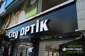 paslanmaz tabelaci optik